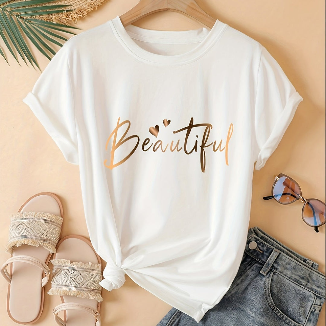 Casual T-Shirt – Relaxed Fit & Zachte Katoenmix