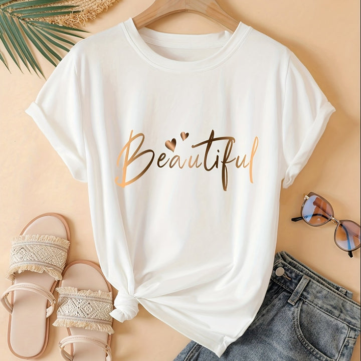 Casual T-Shirt – Relaxed Fit & Zachte Katoenmix