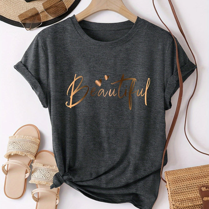 Casual T-Shirt – Relaxed Fit & Zachte Katoenmix
