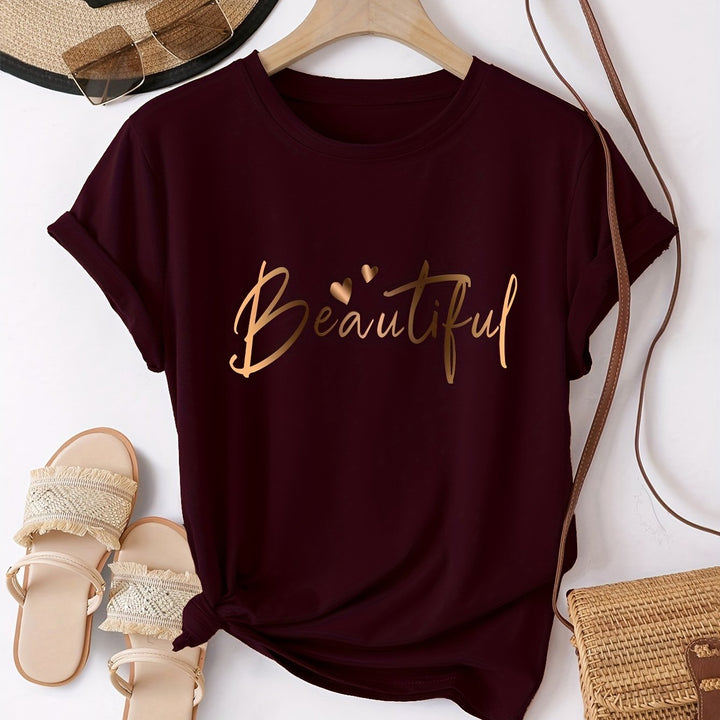 Casual T-Shirt – Relaxed Fit & Zachte Katoenmix