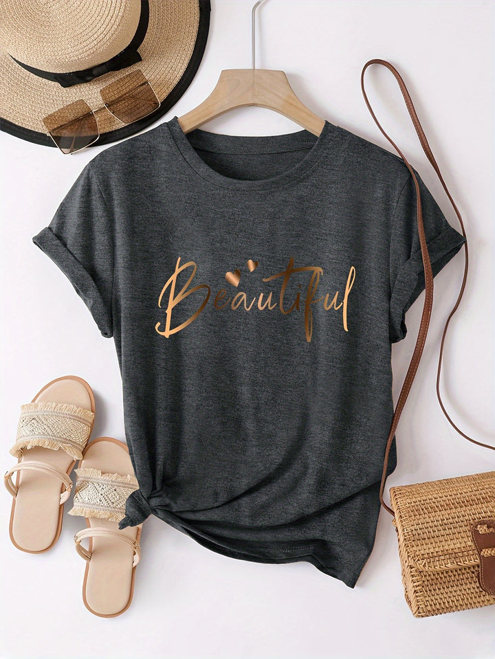 Casual T-Shirt – Relaxed Fit & Zachte Katoenmix
