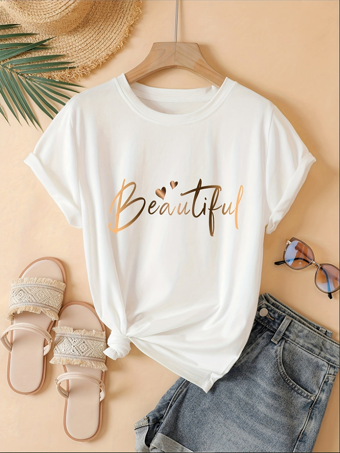 Casual T-Shirt – Relaxed Fit & Zachte Katoenmix