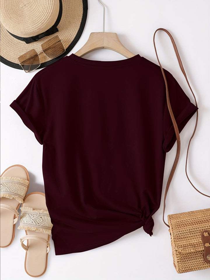 Casual T-Shirt – Relaxed Fit & Zachte Katoenmix
