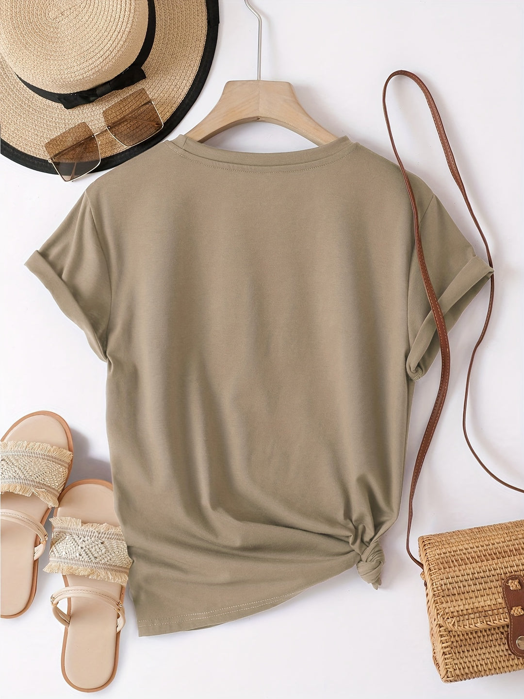 Casual T-Shirt – Relaxed Fit & Zachte Katoenmix