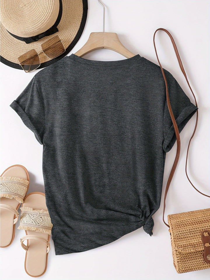 Casual T-Shirt – Relaxed Fit & Zachte Katoenmix