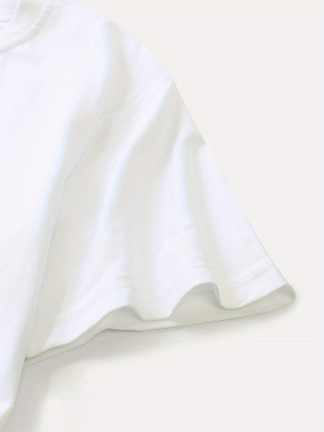 Casual T-shirt – Korte Mouw & Luipaardprint met Hartengrafiek