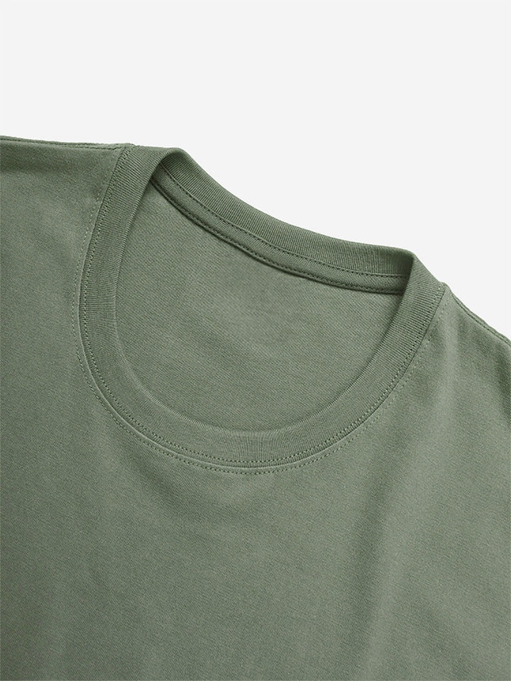 Casual T-shirt – Korte Mouw & Luipaardprint met Hartengrafiek