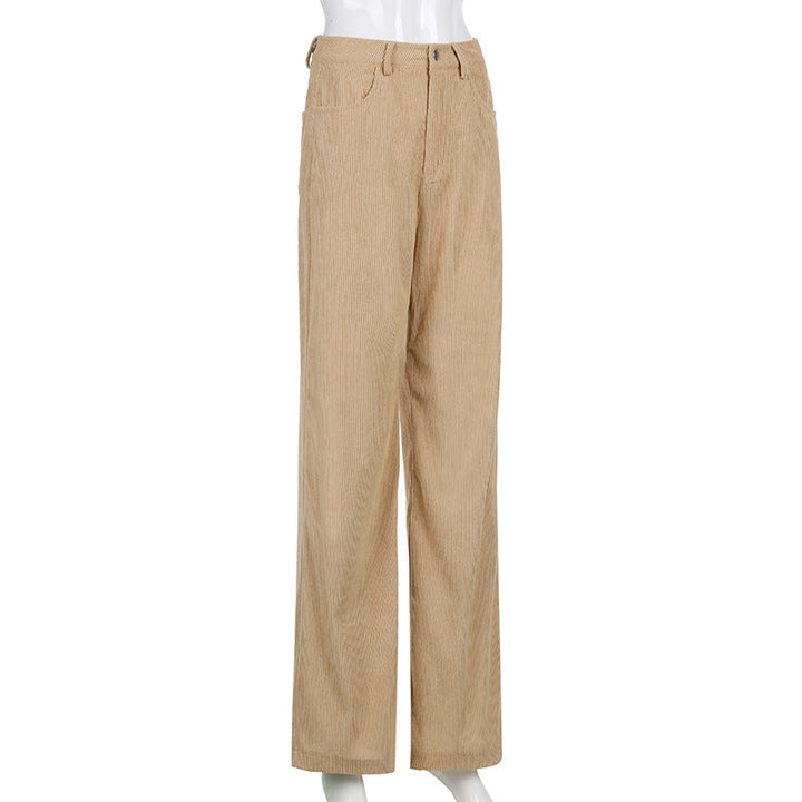 Corduroy Broek - Wijde Pijpen & Zacht Stofgevoel