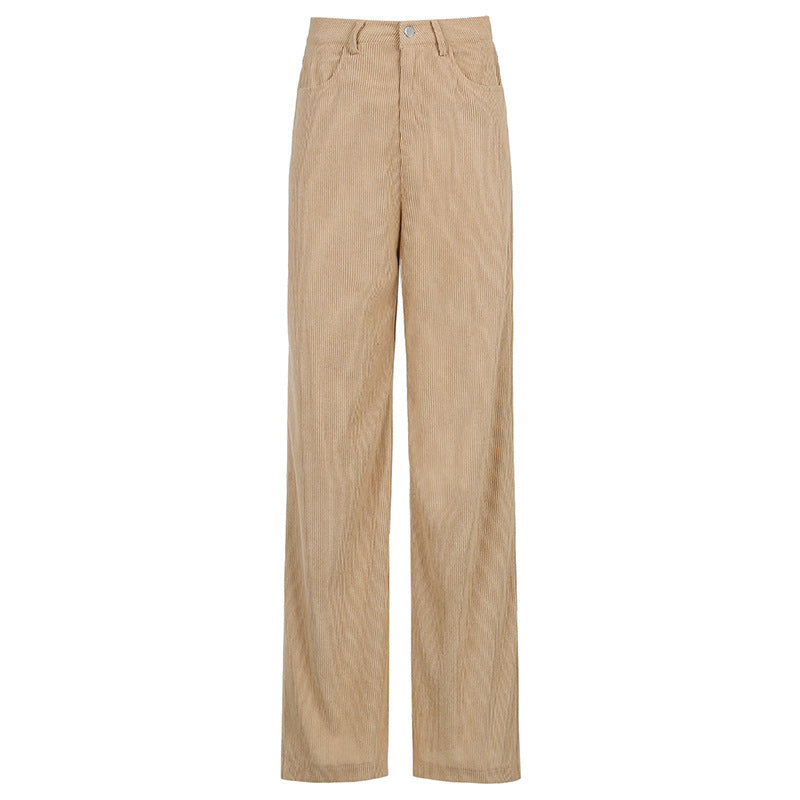 Corduroy Broek - Wijde Pijpen & Zacht Stofgevoel