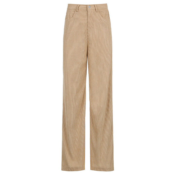 Corduroy Broek - Wijde Pijpen & Zacht Stofgevoel