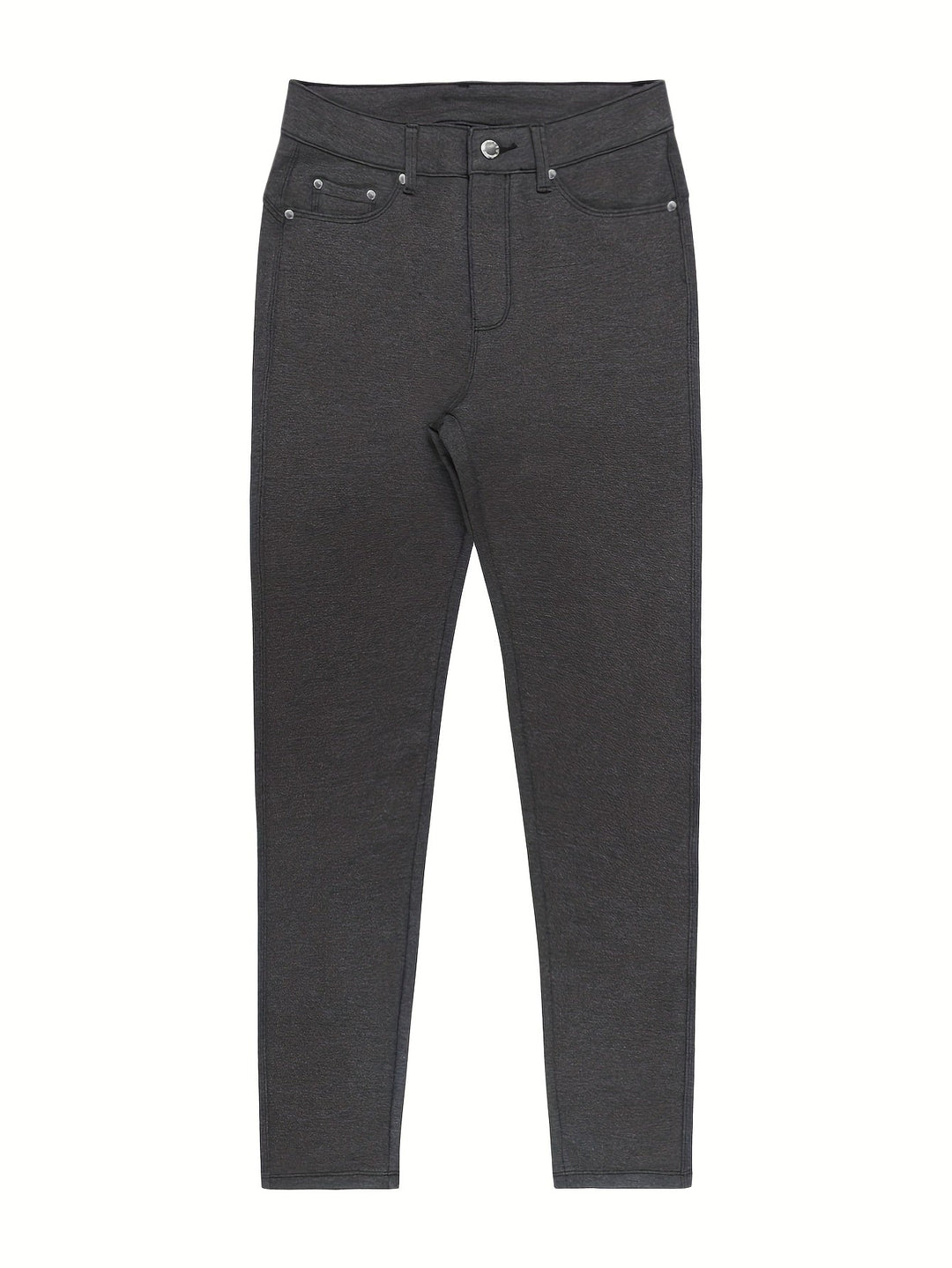 Damesjeans met Hoge Taille en Stretch - Slim-Fit Design & Voorzakken