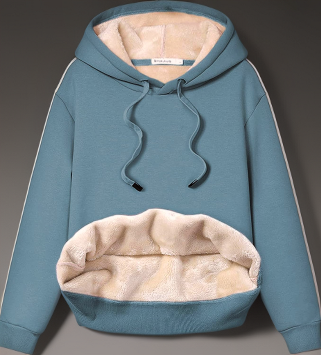Dashina - Dames warm sweatshirt met sherpa fleece