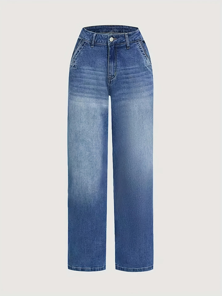 Denimmix Jeans - Wijde Rechte Pijp & Comfortabele Pasvorm