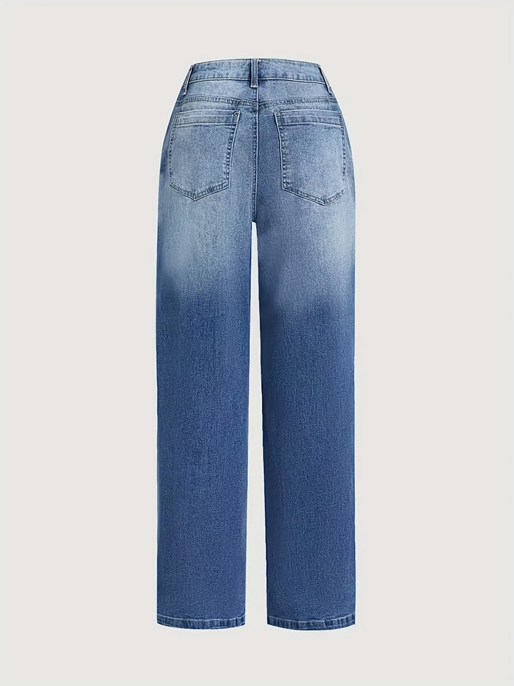 Denimmix Jeans - Wijde Rechte Pijp & Comfortabele Pasvorm