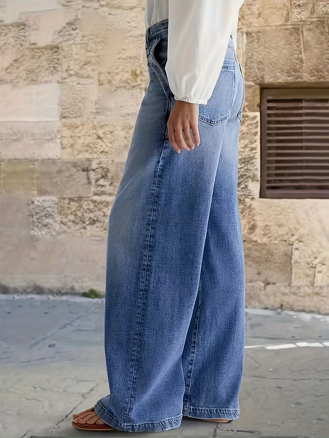 Denimmix Jeans - Wijde Rechte Pijp & Comfortabele Pasvorm