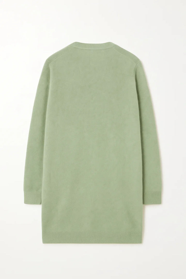 Dielle - Vest van wol en mohair