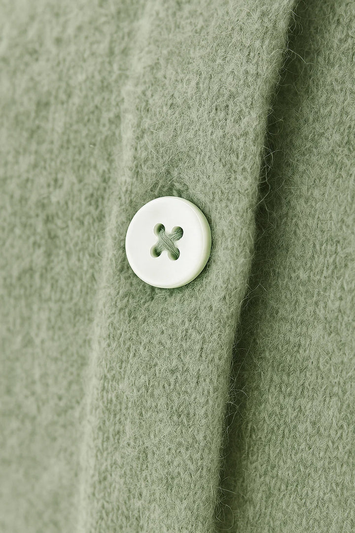 Dielle - Vest van wol en mohair