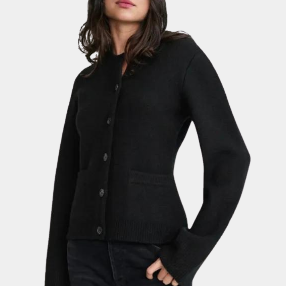 Elegant Gebreid Vest Van Zacht Materiaal