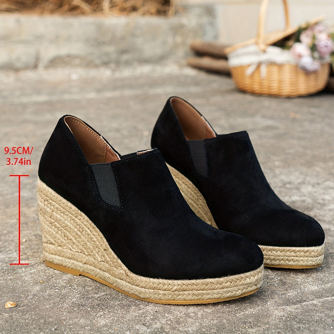 Espadrille Sleehak Instappers - Instapontwerp & Comfortabele Pasvorm