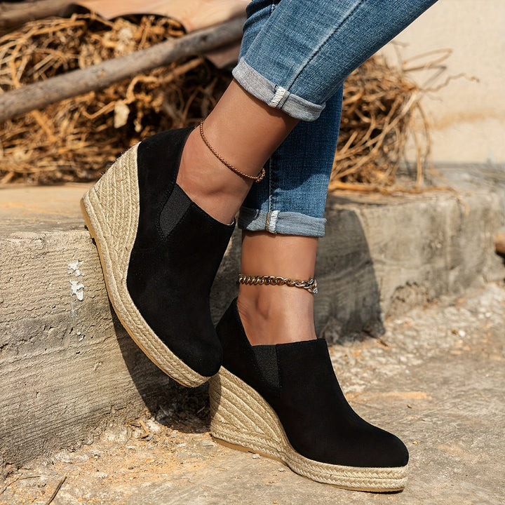 Espadrille Sleehak Instappers - Instapontwerp & Comfortabele Pasvorm