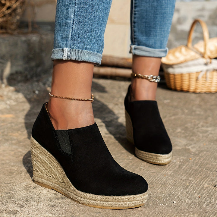 Espadrille Sleehak Instappers - Instapontwerp & Comfortabele Pasvorm