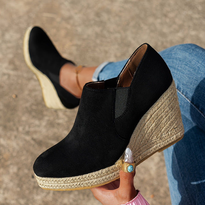 Espadrille Sleehak Instappers - Instapontwerp & Comfortabele Pasvorm
