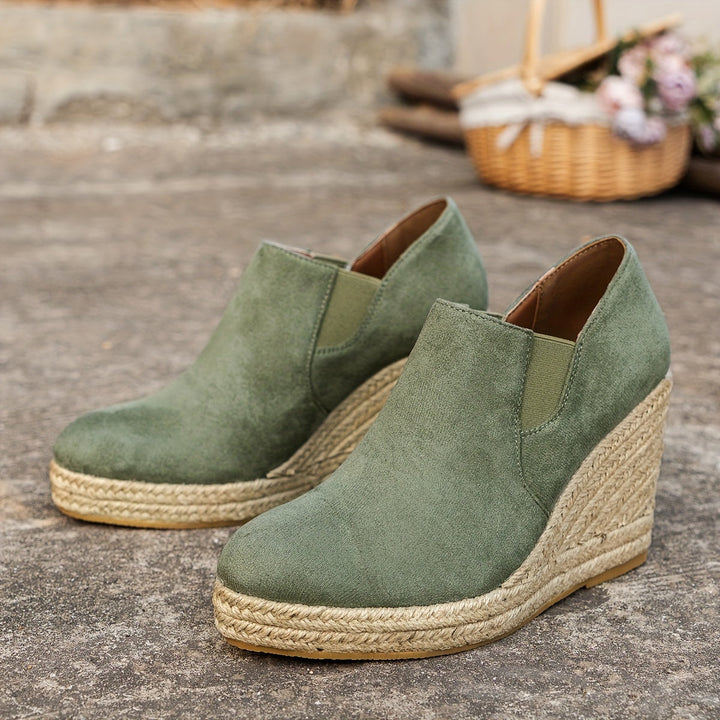 Espadrille Sleehak Instappers - Instapontwerp & Comfortabele Pasvorm