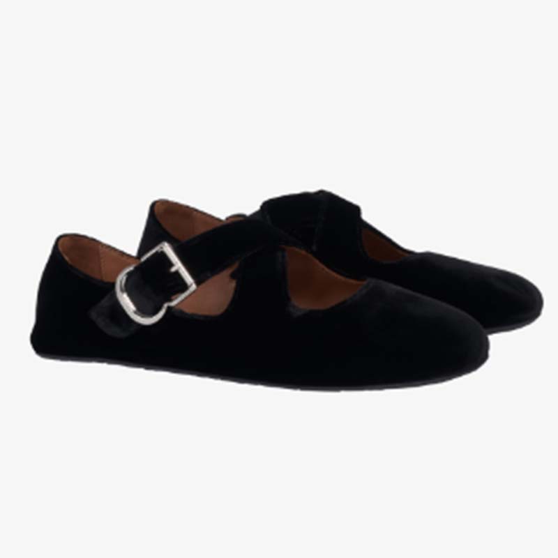 Flats Pumps – Ronde Neus & Kruisband Design