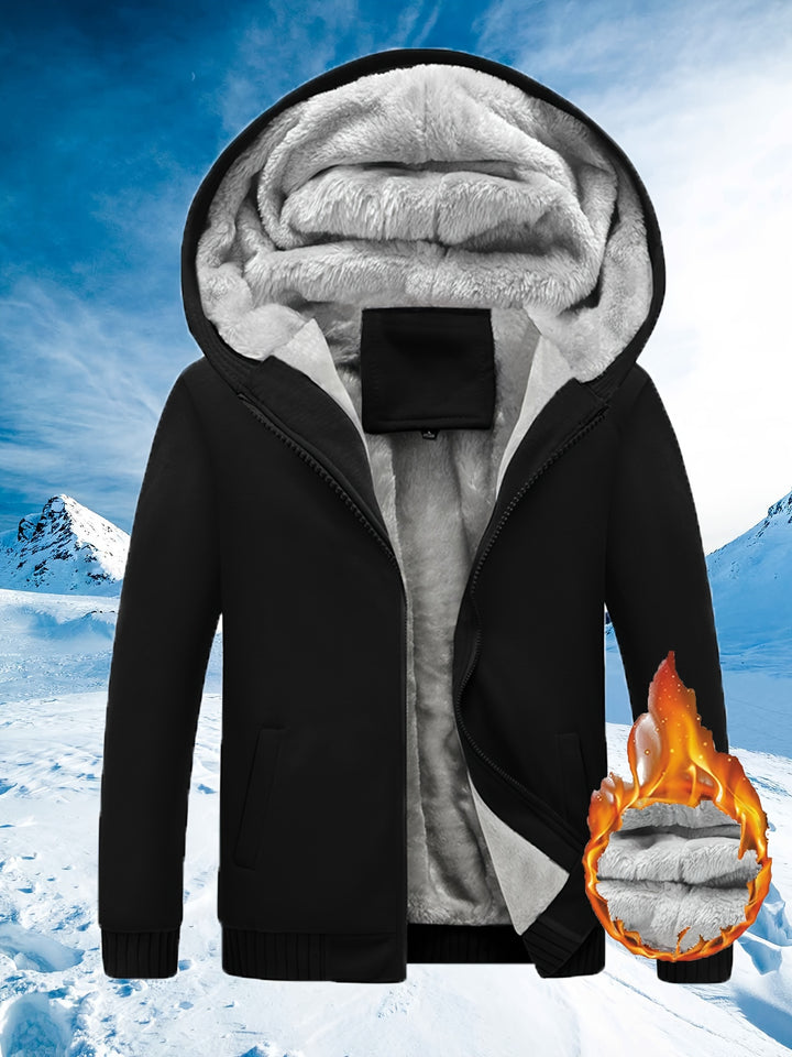 Fleecejack – Capuchon & Warme Mobiliteit