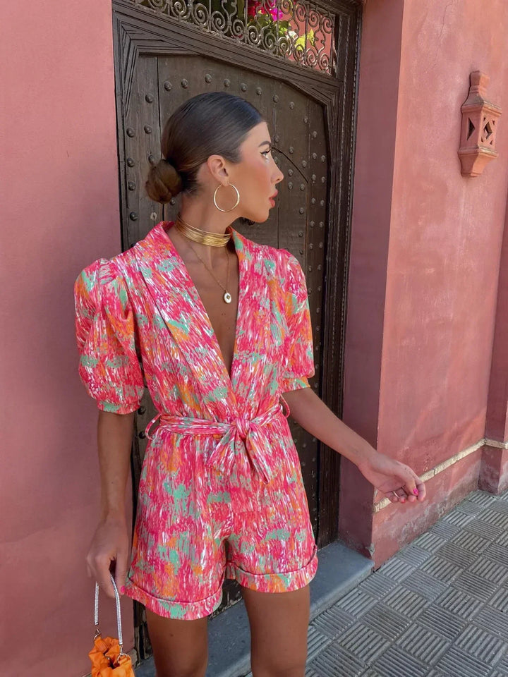 Florrie - Bloemen jumpsuit
