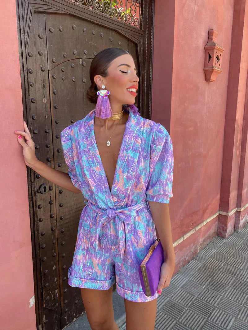 Florrie - Bloemen jumpsuit
