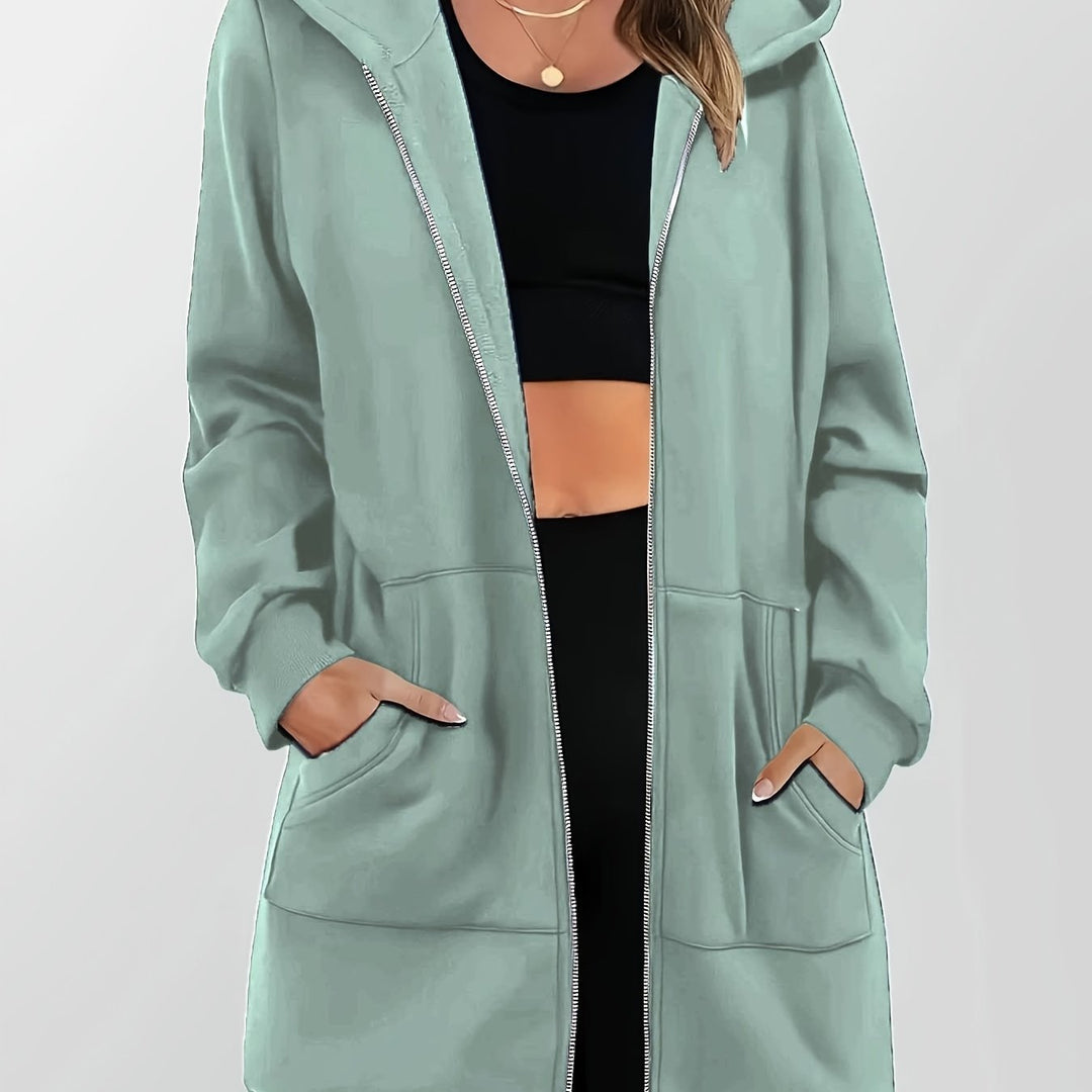 Gebreide Capuchoncardigan – Geometrisch & Lichtgewicht