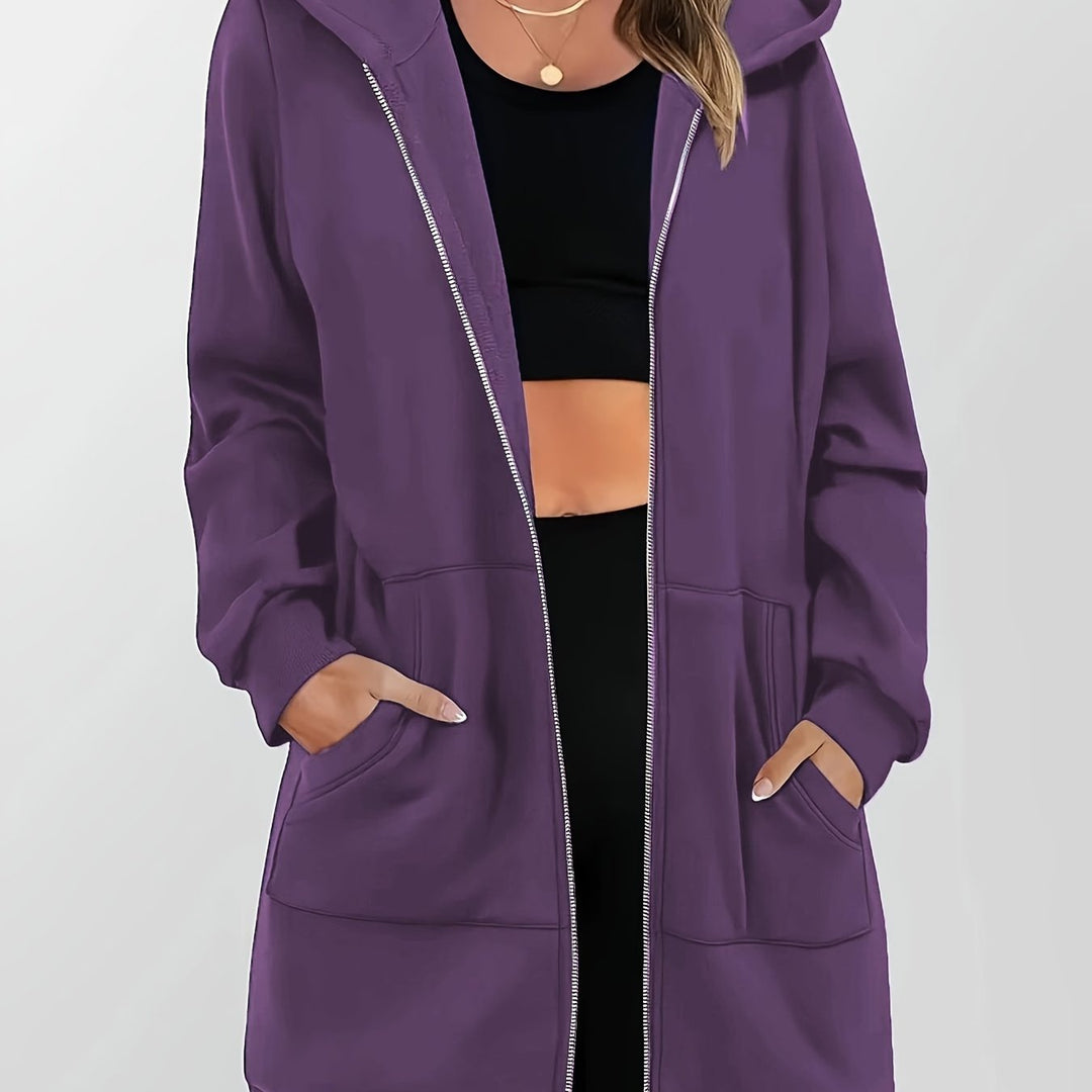 Gebreide Capuchoncardigan – Geometrisch & Lichtgewicht