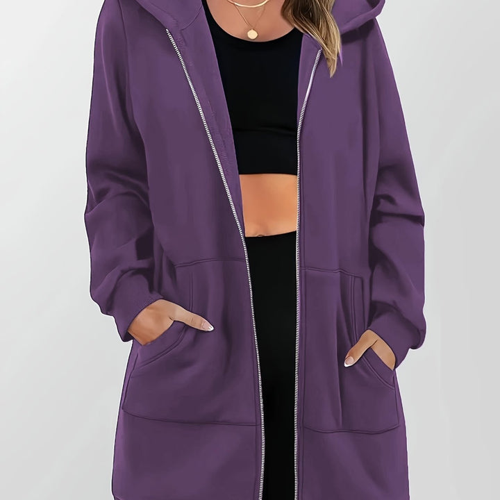 Gebreide Capuchoncardigan – Geometrisch & Lichtgewicht