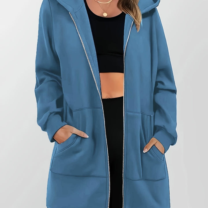 Gebreide Capuchoncardigan – Geometrisch & Lichtgewicht