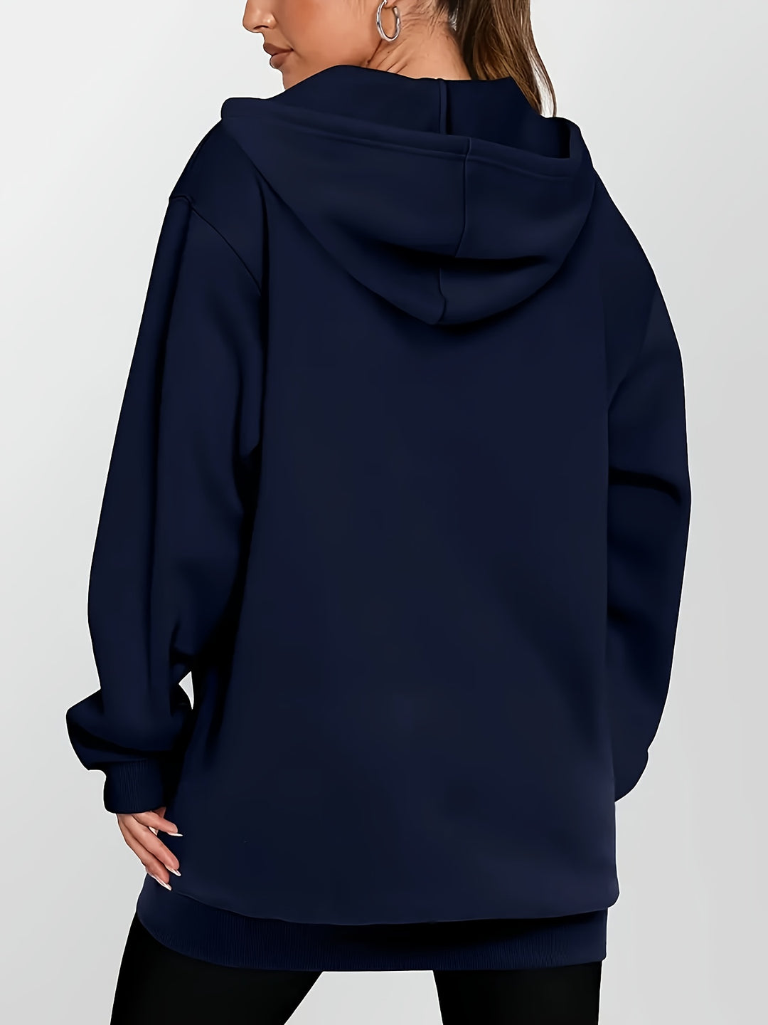 Gebreide Capuchoncardigan – Geometrisch & Lichtgewicht