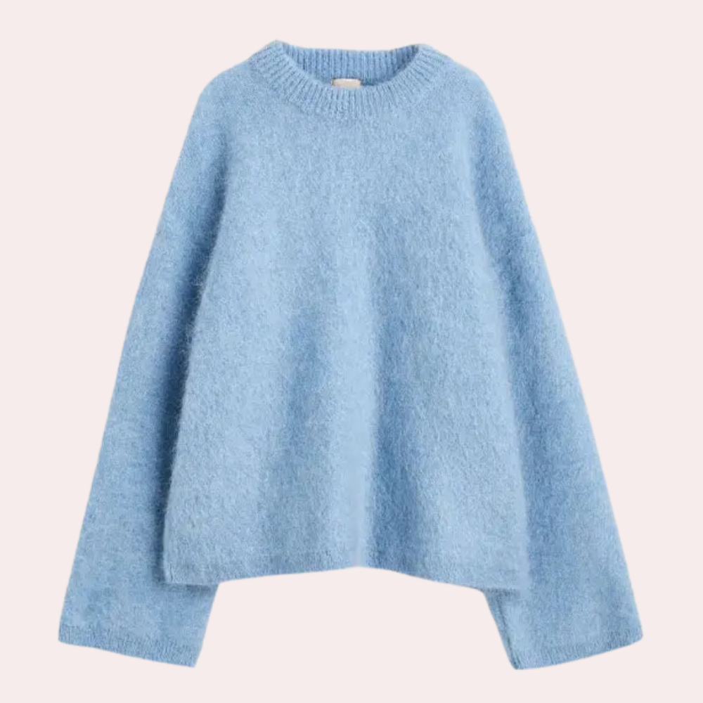 Gebreide Oversized Trui Met Lange Mouwen