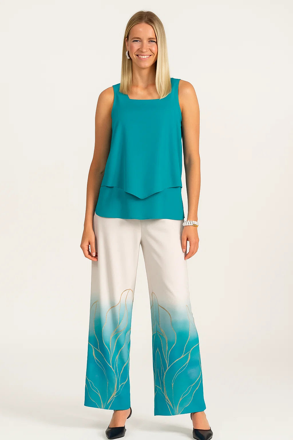 Bunsloom Set voor dames, zomer, lounge, tweedelig, met ruches, korte mouwen, hoge taille, wijde beenbroek, trainingspak, grijs, S Bunsloom Set voor dames, zomer, lounge, tweedelig, met ruches, korte mouwen, hoge taille, wijde beenbroek, trainingspak, grijs, S
