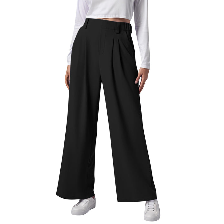 High Waist Broek – Losse Pasvorm & Flexibele Tailleband