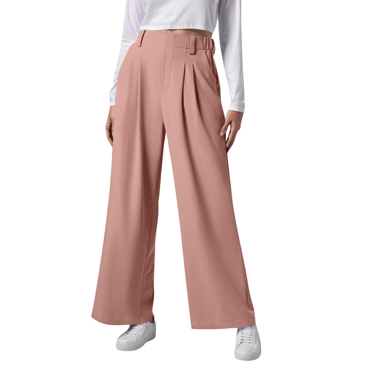 High Waist Broek – Losse Pasvorm & Flexibele Tailleband