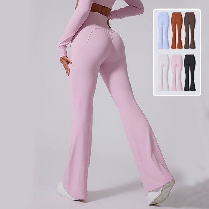 Hoge Taille Flared Yoga Broek voor Vrouwen