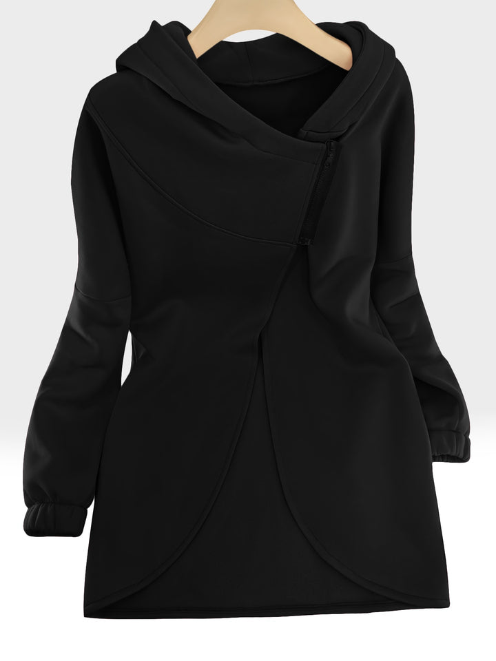 Hoodie Vezelmix - Rits Voorzijde En Voorzakken Voor Comfort