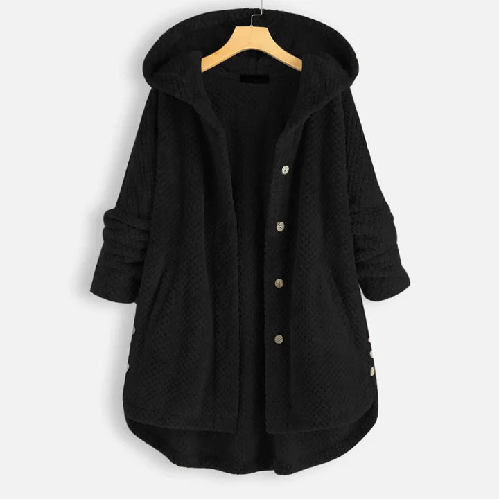 Icee - Halflang Fleece Winterjack met Capuchon