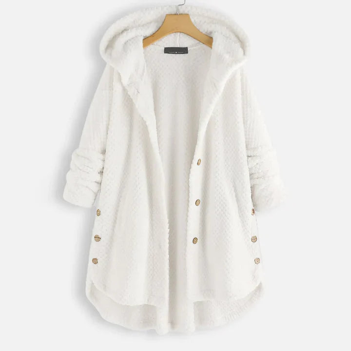 Icee - Halflang Fleece Winterjack met Capuchon