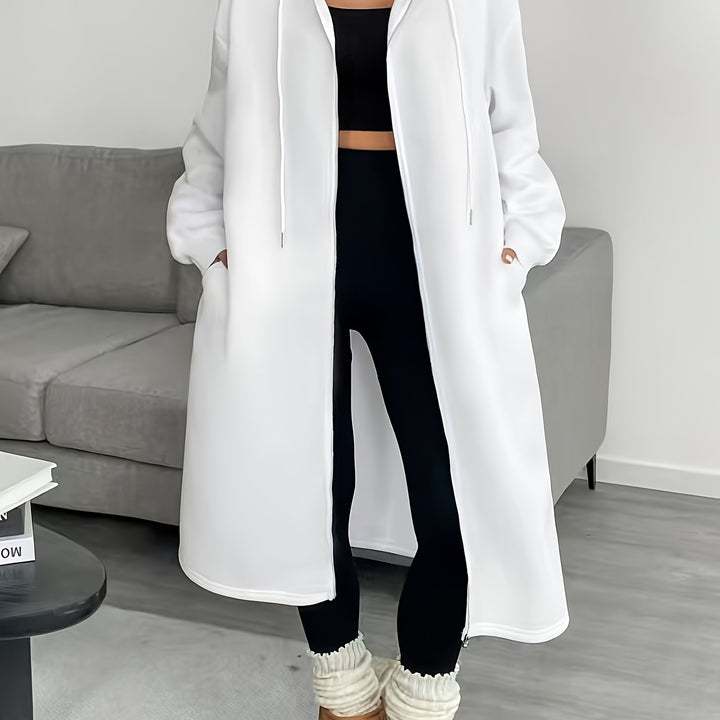 Jas – Capuchon Rits En Verstelbare Sluiting