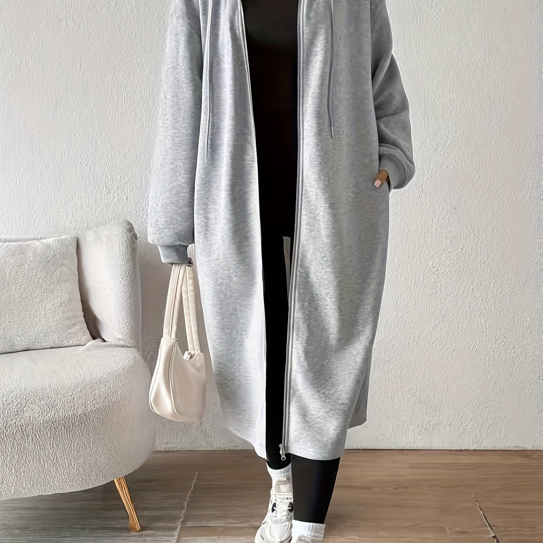 Jas – Capuchon Rits En Verstelbare Sluiting