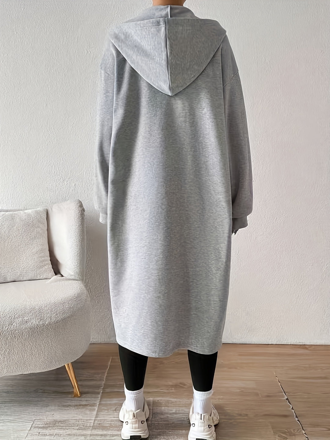 Jas – Capuchon Rits En Verstelbare Sluiting