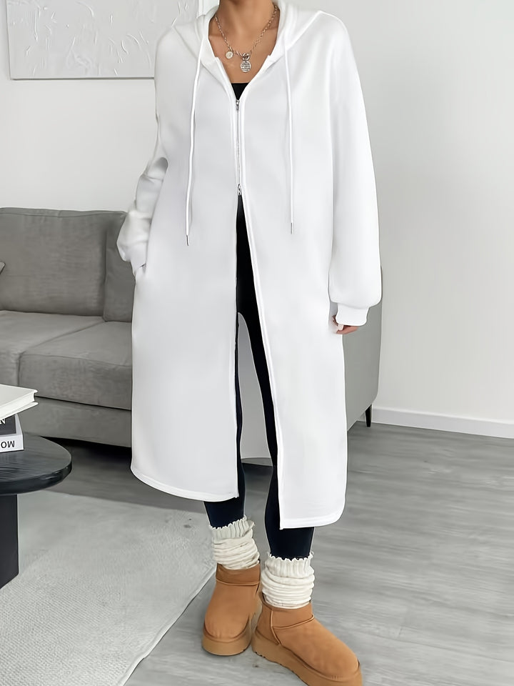 Jas – Capuchon Rits En Verstelbare Sluiting