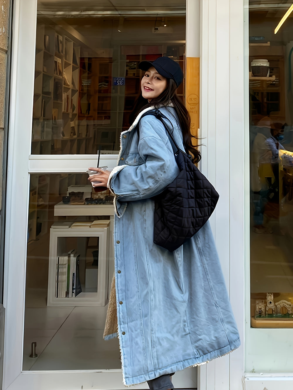 Jas – Denimlook & Warme Voering