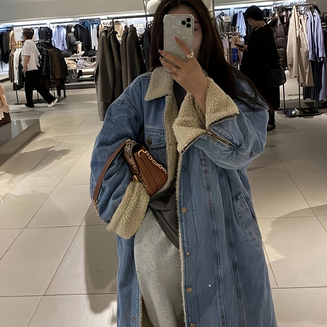 Jas – Denimlook & Warme Voering